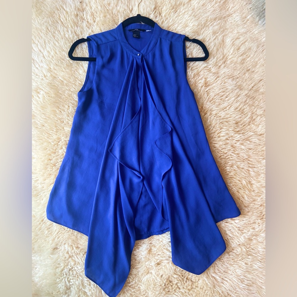 H&M flowy blue tank top - sz 2
